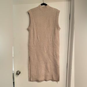 Zara Long sweater Vest - S